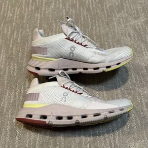 On CloudTec Running Shoes Women's US 8 White/Light Purple Athletic Sneakers